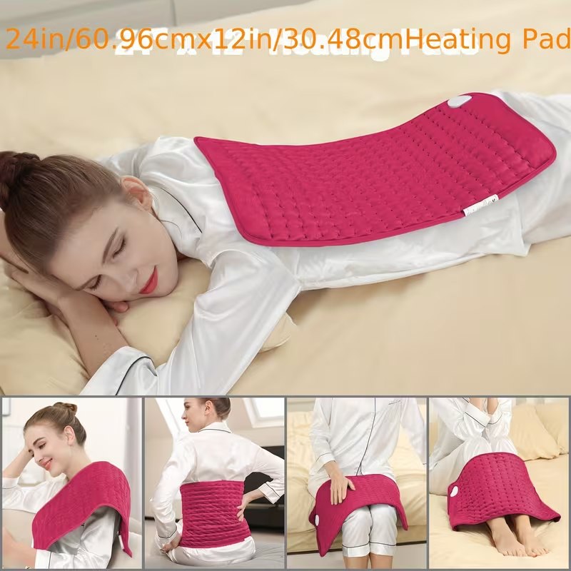 Heating pad used for a quiet moment at home